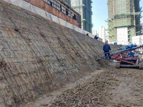 栾城建筑边坡支护